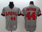 Los Angeles Angels Of Anaheim #44 Reggie Jackson Gray 2016 Flexbase Authentic Collection Cooperstown Stitched Jersey,baseball caps,new era cap wholesale,wholesale hats